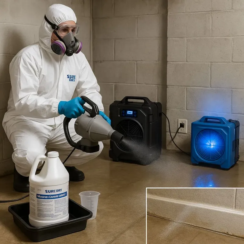 Sanitization and Odor Removal process in Moline Acres, MO